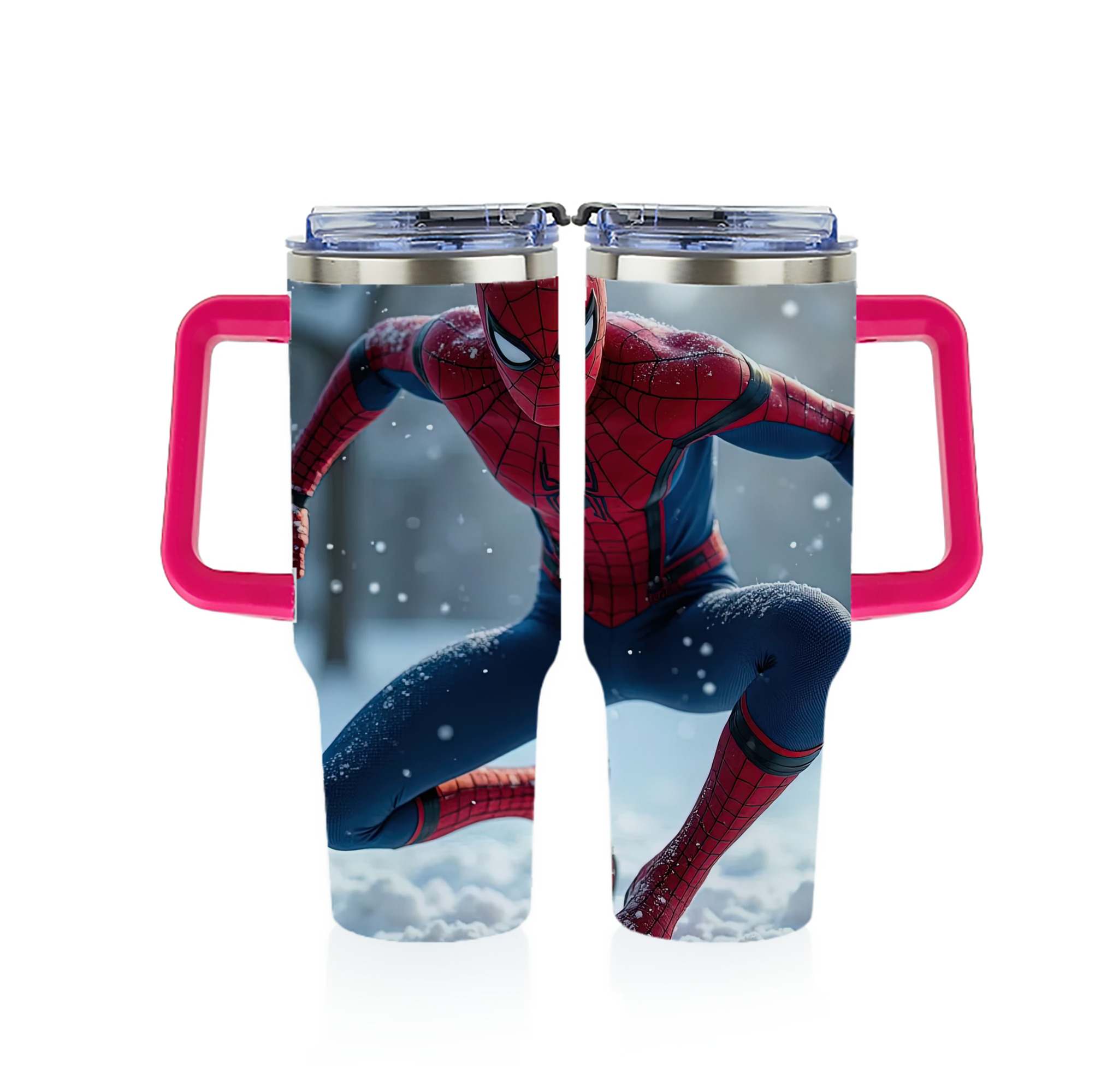 （画像用） Spider Man スパイダーマン 1200ｍLフルプリント車用タンブラー